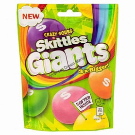 Skittles giants crazy sours 132g
