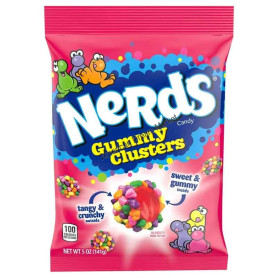 Nerds gummy clusters rainbow bag