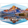 Magnet welcome to rocky mountains