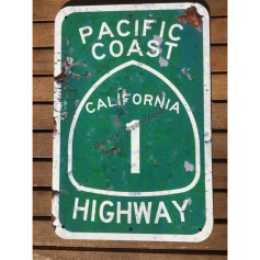 Plaque dibond pacific coast highway
