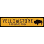 Plaque dibond yellowstone park