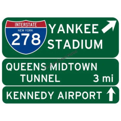 Plaque dibond yankee stadium