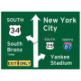 Plaque dibond new york city