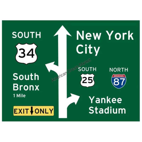 Plaque dibond new york city