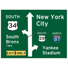 Plaque dibond new york city