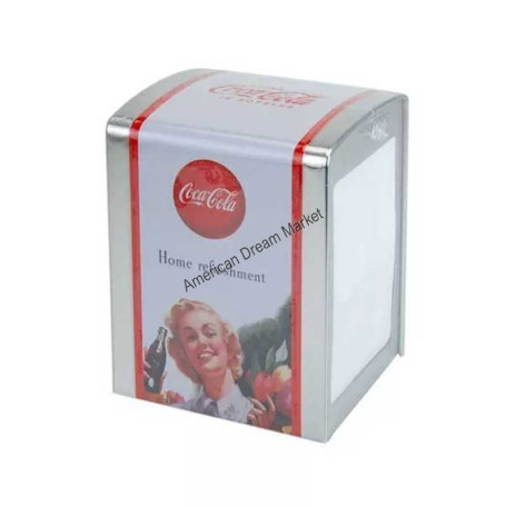 Distributeur de serviette coca cola