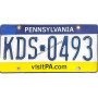 License plate pennsylvania