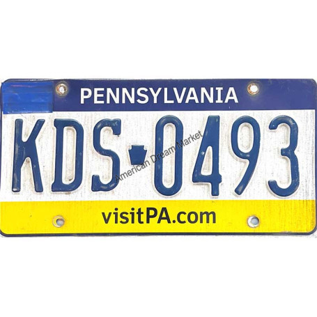 License plate pennsylvania