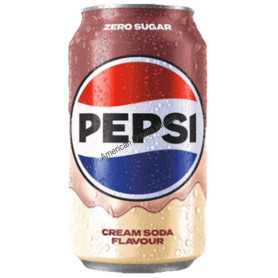 Pepsi zero sugar cream soda