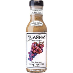 Briannas new american creamy balsamic dressing