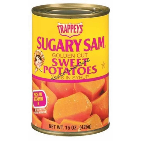 Sugary sam golden cut sweet potatoes