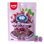Amos 4D fruit gummy grape burst
