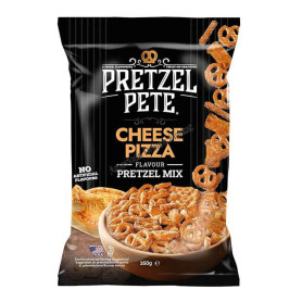 Pretzel pete pretzel mix cheese pizza