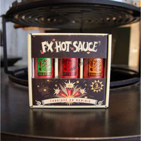 Fx hot coffret 3 sauces 90ML