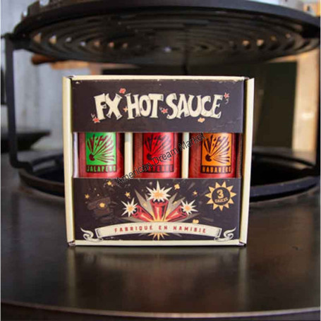 Fx hot coffret 3 sauces 90ML