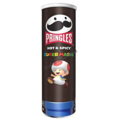 Pringles hot and spicy super mario