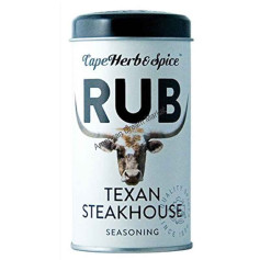 Cape herb and spice rub texan steakhouse