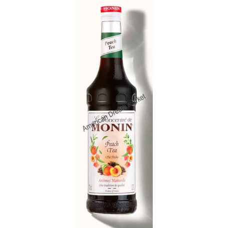 Sirop monin 0.70L concentre peach tea