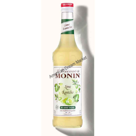 Sirop monin 0.70L concentre lime rantcho