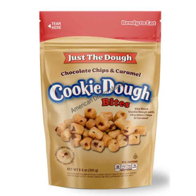 Cookie dough bites chocolate chips and caramel 241 g