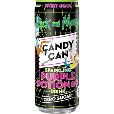 Candy can rick and morty purple potion 9