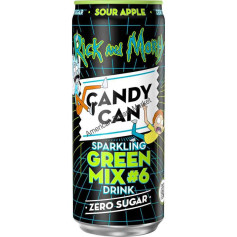 Candy can rick and morty green mix 6