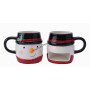 Mug snowman snack mug
