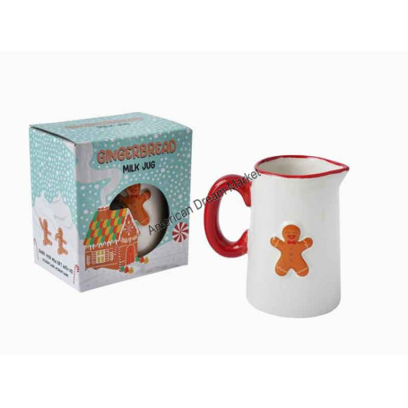 Gingerbread milk jug