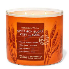 BBW bougie cinnamon sugar coffee cake