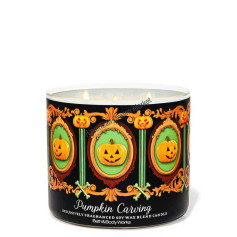 BBW bougie pumpkin carving