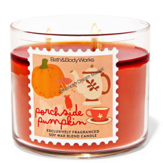 BBW bougie porchside pumpkin