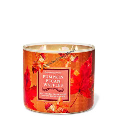 BBW bougie pumpkin pecan waffles