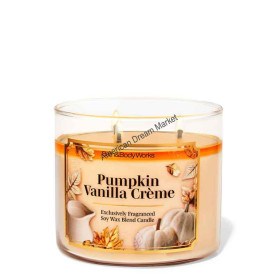 BBW bougie pumpkin vanilla creme