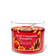 BBW bougie sweet cinnamon pumpkin