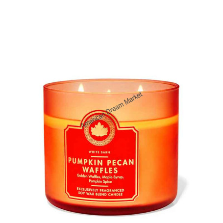 BBW bougie pumpkin pecan waffles