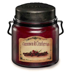 Mc call s candle cinnamon and cranberries