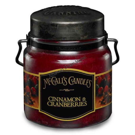 Mc call s candle cinnamon and cranberry