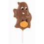 Sucette chocolat fantome
