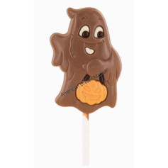 Sucette chocolat fantome