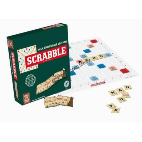 Scrabble milk chocolate edition
