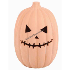 Deco citrouille terre cuite 30cm