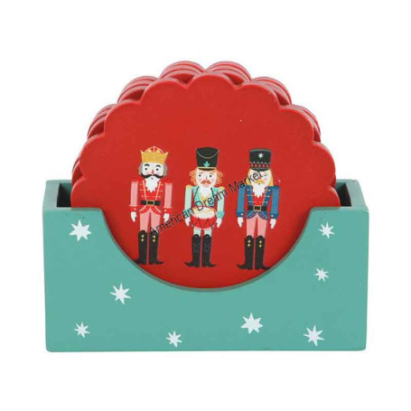 Set de sous verres nutcracker