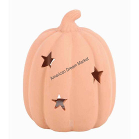 Photophore terre cuite citrouille 9CM