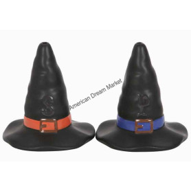 Saliere poivriere chapeau de sorciere
