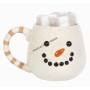 Mug bonhomme de neige et chaussettes