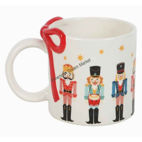 Mug nutcracker bow