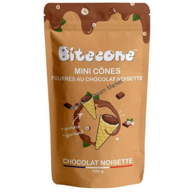 Bitecone mini cone fouree au chocolat noisette