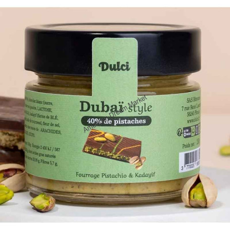 Pate a tartinner pistache dubai style