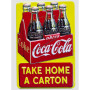 Magnet coca cola take home carton