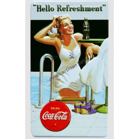 Magnet coca cola hello beauty